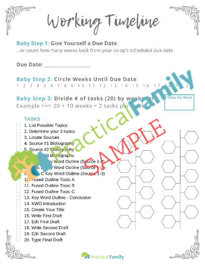Faces of History Planner - All Cycles