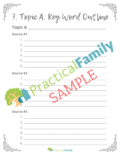 Faces of History Planner - All Cycles