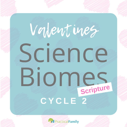 Science Biomes Valentines - SCRIPTURE